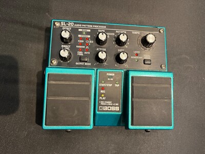 Boss SL-20 Slicer Audio Pattern Prozessor Gitarren-Effektpedal