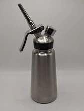 New MOSA Professional Stainless Steel Whipped Cream Dispenser Max .5L #0712
