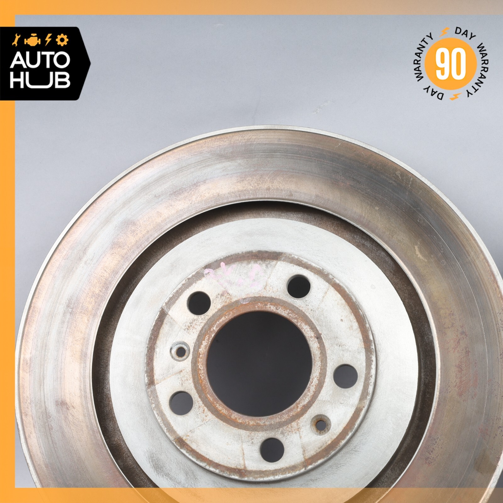 03-18 Bentley Continental GTC GT Rear Left & Right Brake Rotors Disc OEM 59k