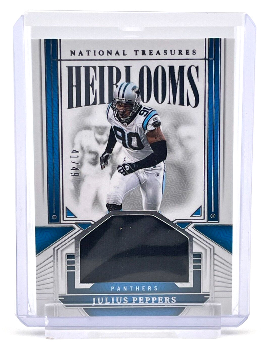 2023 Panini National Treasures Julius Peppers #HEI-JPE for