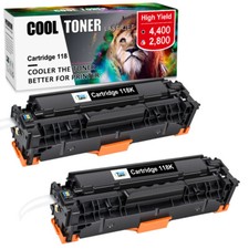 Black Color 118 Toner Set for Canon 118 ImageCLASS MF8380CDW MF8580CDW MF726CDW