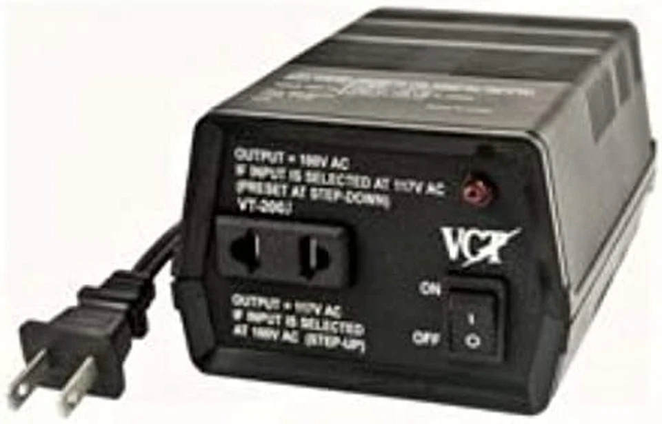 VCT VT-200J Japanese Step up / down Voltage Transformer Converts Japan 100 Volts - Image 2 of 2