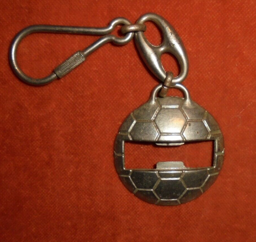 Porte-Monnaie Cuir Marron En Forme De Ballon - 8,5 Cm - Neuf Sans Étiquette - Unisexe