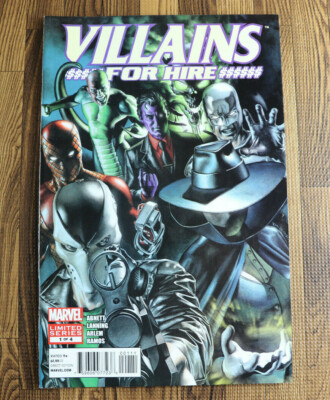 2012 Marvel Comics Villains For Hire #1 VF/VF+