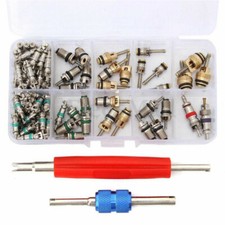102pcs Car R12  R134a A/C Air Conditioner Schrader Valve Core Remover Tool Kit