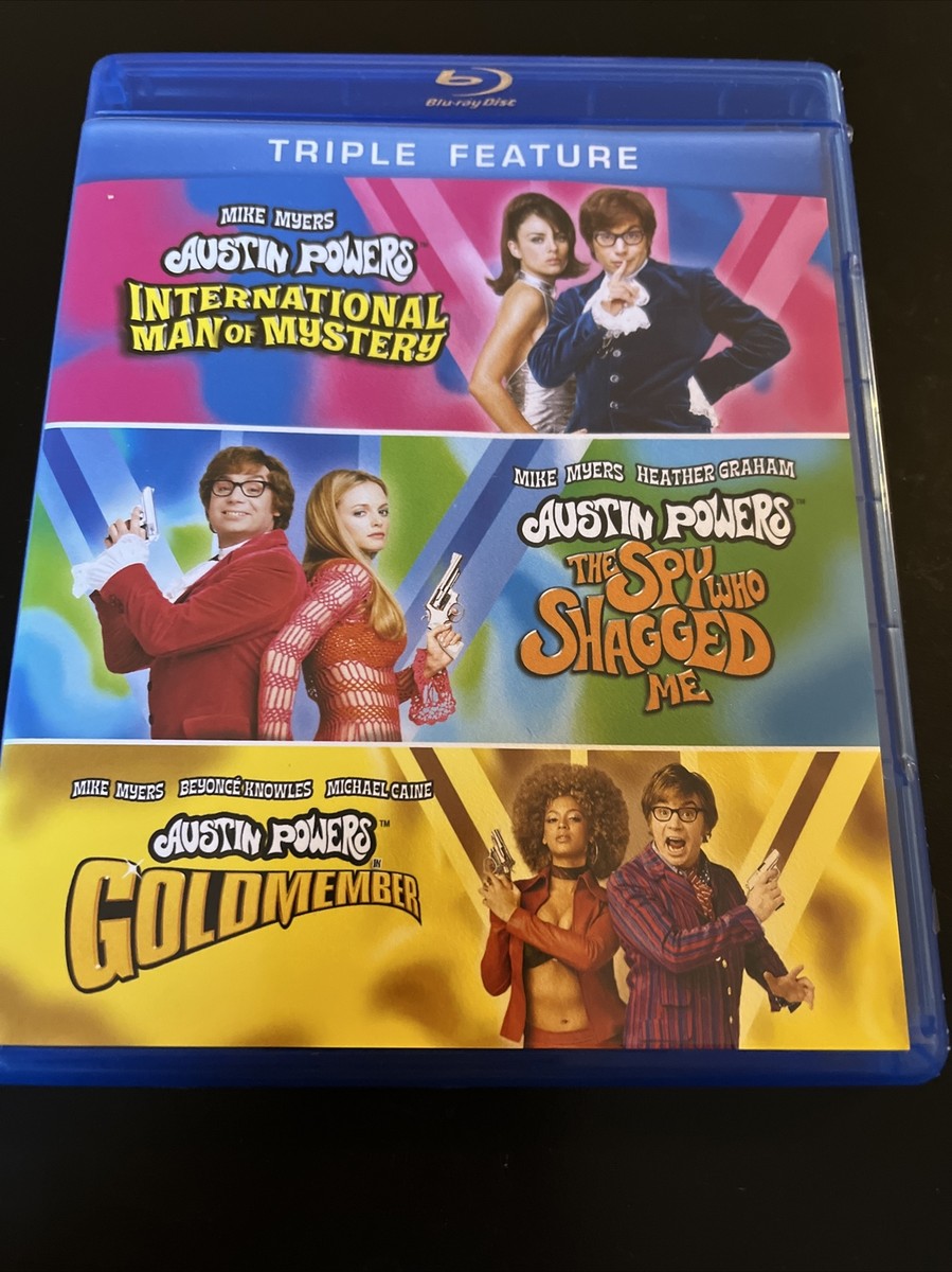 Austin Powers 3-Movie Trilogy (Blu-Ray) Mike Myers