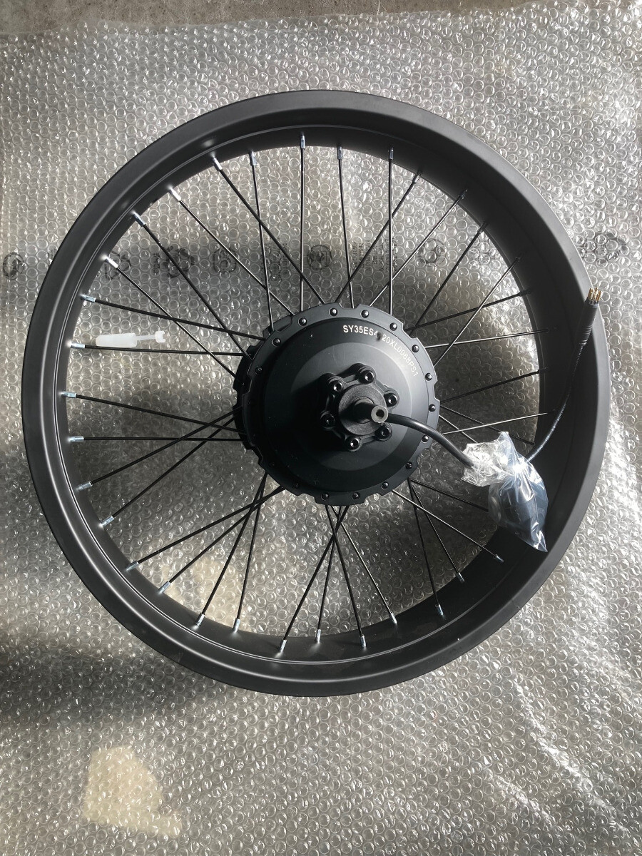 Ruota posteriore completa di motore bici 20 X 250W 36V FAT E