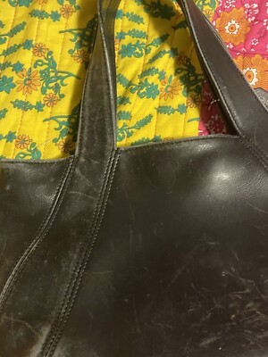 COACH Leather Black Handbag 