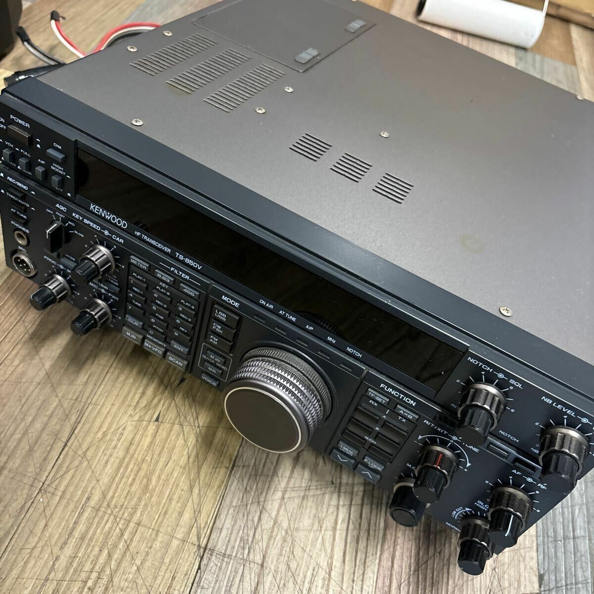ケンウッドトランシーバーTS-850S AT 箱あり美品！