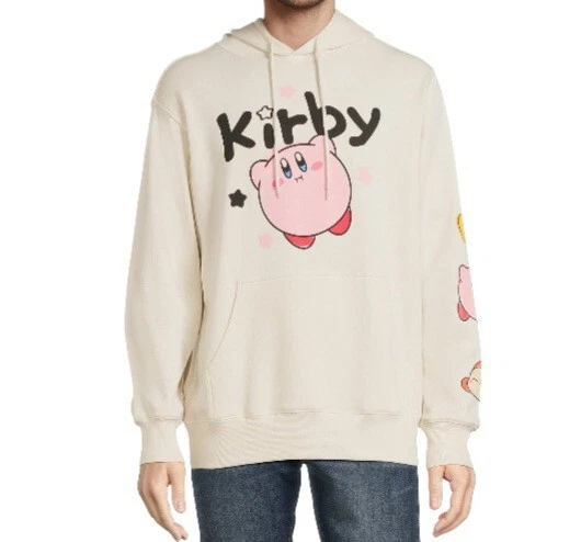 Kirby Men's Graphic Print Fleece Pullover Hoodie Size 3XL (54-56) NWT