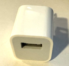 Genuine Apple iPhone 5W Wall Charger Adapter Cube A1385