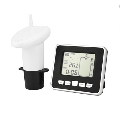 Ultrasonic Electronic Water Tank Level Gauge Water Level Gauge Clock