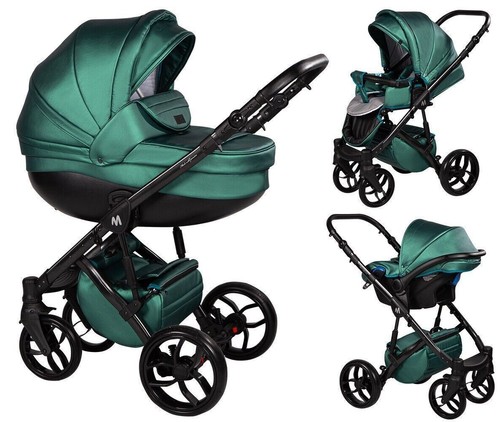 Passeggino MOMMO AAA 3 in 1 eco pelle - sedile Cosmo I Size - Foto 2 di 146