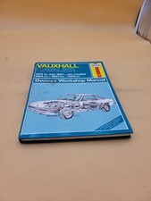 1975-1981 HAYNES VAUXHALL CAVALIER OHC MODELS WORKSHOP SERVICE REPAIR MANUAL