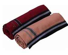 Men Colored dhoti Pack of 2 brown  Mahorun us