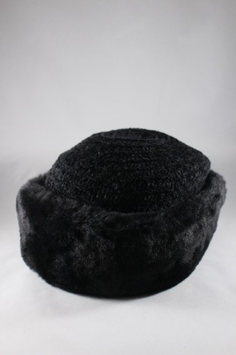 Betmar New York Faux Fur Black Hat | eBay