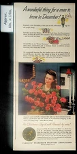 1942 "Say it with Flowers"-Florists' Telegraph Delivery Vintage Print Ad 41189