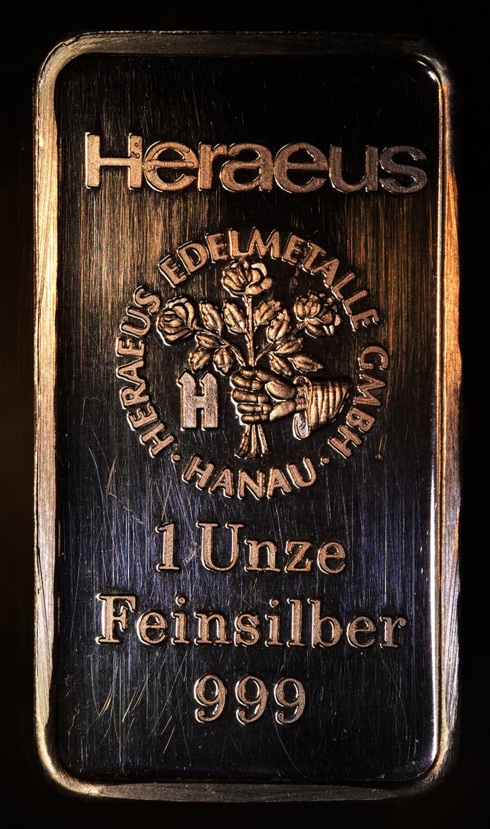 Robben Seal Heraeus Germany 1oz Unze Feinsilber 999 FINE Silver