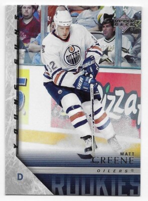 2005/2006 Young Guns Upperdeck NHL 471 Matt Greene