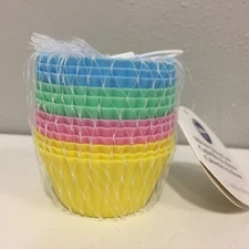 Wilton 415-9410 2.37 in. W x 2 in. L Baking Cups Assorted 12 pk