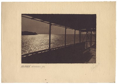 Kaliakra Am Schwarzen Meer Foto Victor De Bont Paris London Vintage 1918