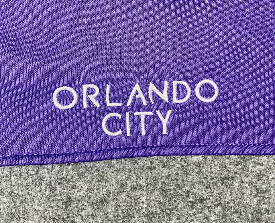 Fanatics MLS Orlando City Soccer Lions Men's Gray/Purple Full-Zip Jacket; 3XL - Image 3 of 4