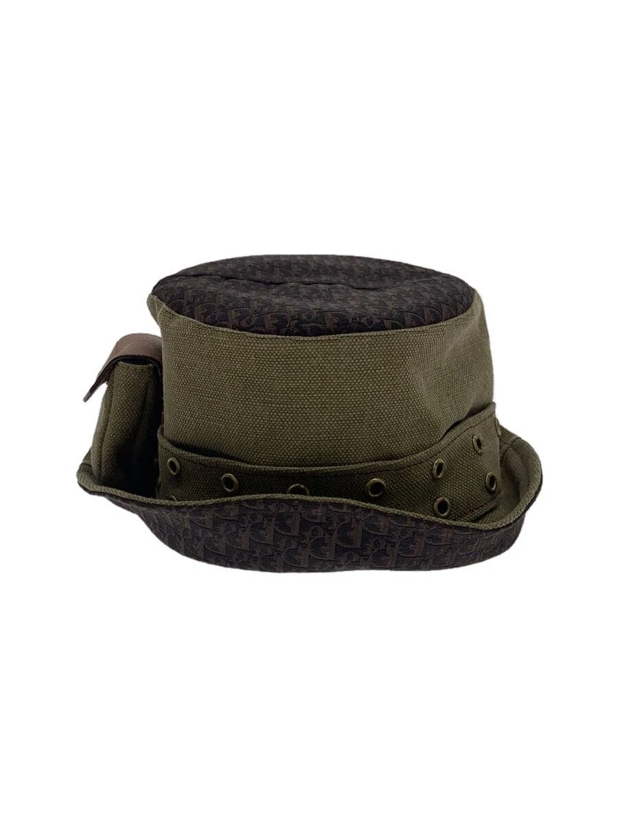 Chapeau seau Christian Dior vert femme
