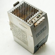 Sola SDN 4-24-100 Power Supply 115/230VAC 2.0/1.1A 50-60Hz 24VDC/4A E-137632