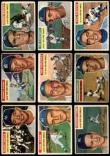 1956 Topps New York Yankees Team Set 1956 World Series Champs! 2 - GOOD 5800000