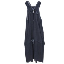 Chanel Sport Line Sleeveless Dress Navy 08P #36 117639