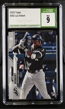 2020 Topps Luis Robert #392 RC Rookie Card CSG 9