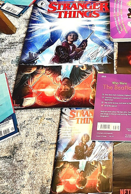 SDCC 2018 SIGNED Preview Comic STRANGER THINGS by JODY HOUSER + Promo ST Poster!