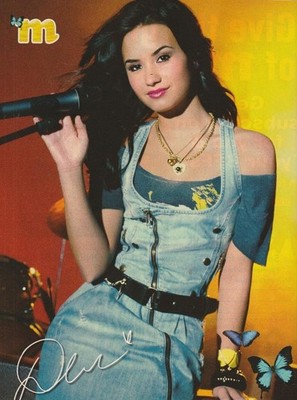 Demi Lovato teen magazine pinup clipping cutting rock star Pop Star M teen idols