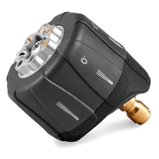 Pressure Washer Nozzle, 7-in-1 Quick Changeover Nozzle, Adjustable Pressure W...