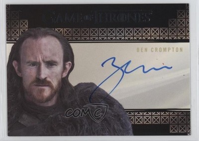 2019 Game of Thrones Inflexions Ben Crompton as Eddison Tollett Auto 3c2