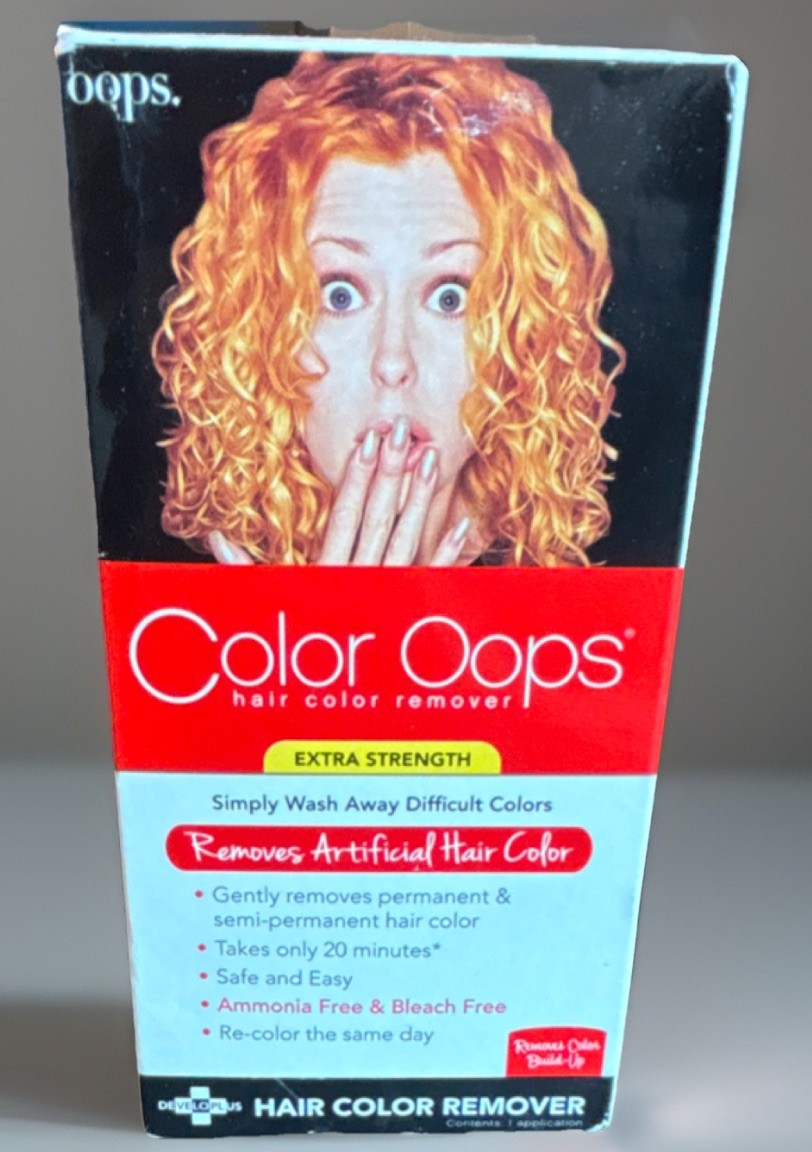 Oops Extra Strength Hair Color Remover Ammonia-free Bleach-f