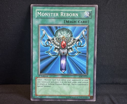 Monster Reborn [1st Edition] SDK-036 YuGiOh Starter Deck: Kaiba card