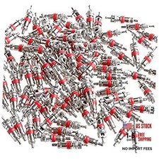 600Pcs Premium Tyre Tire Valve Cores - Valve Stem Core Part Replacement,