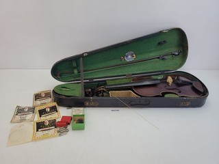 Geige J. Altrichter Frankfurt a/O. antik Musik Instrument Holz #263720