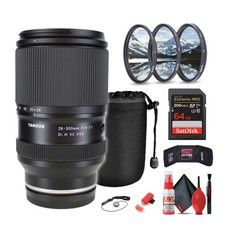 Tamron 28-300mm f/4-7.1 Di III VC VXD Lens for Sony E Bundle