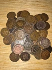 indian head penny lot. 65 coins. 1959- 1908 Some duplicates.
