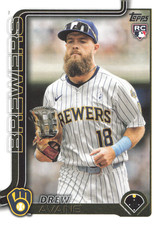 2025 Topps Update Series - Drew Avans #US92 (RC) Brewers