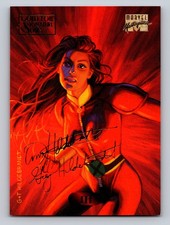 1994 Fleer Marvel Masterpieces Hildebrandt Brothers 69 M Gold Foil Signature