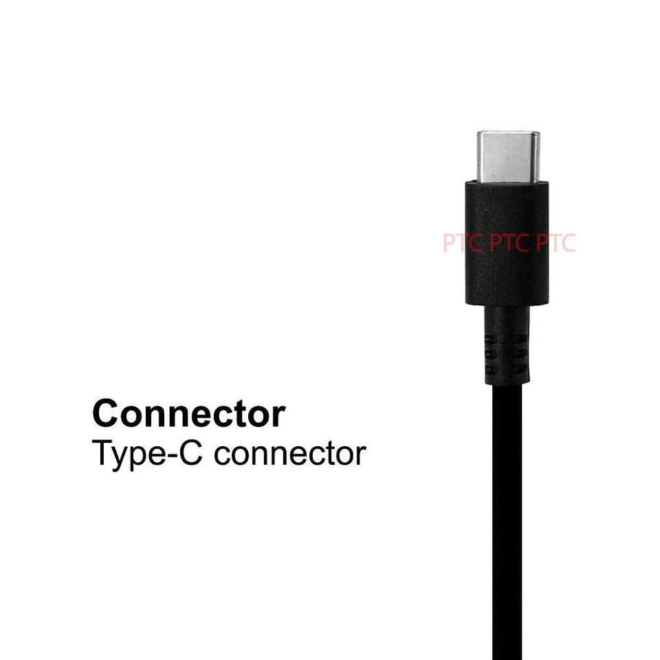 65W USB Type-C Power Adapter Charger for Lenovo ThinkPad L13 L14 L15 T14 T15 - image 2 of 4