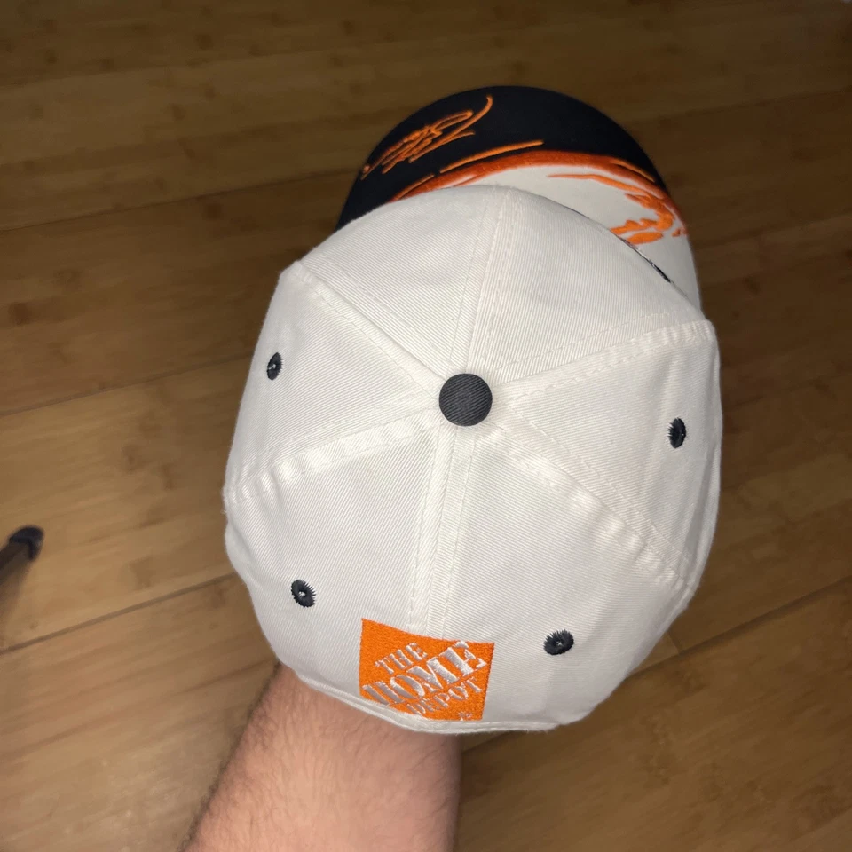 Винтажная бейсболка Chase Youth Tony Stewart No20 Polar Bears Splash ретро Nascar очень хорошее состояние - Изображение 4 из 4