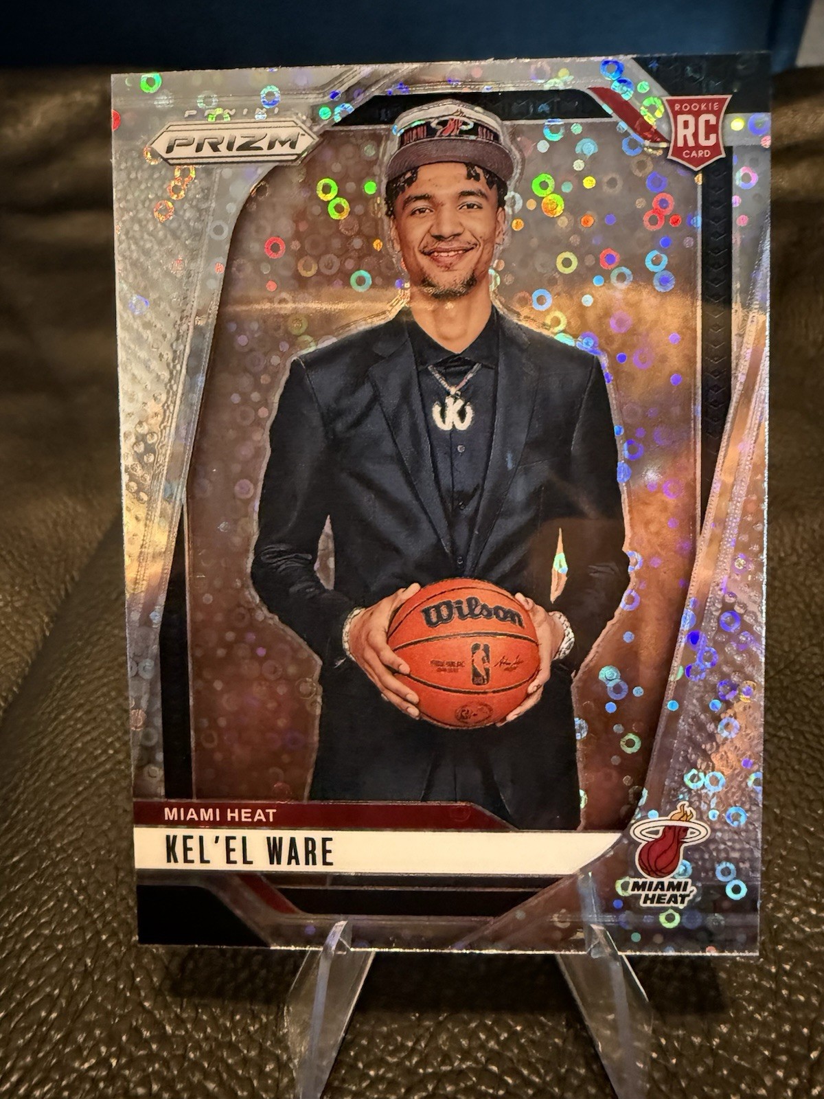 2024-25 Panini Prizm Fast Break Disco Variation Kelel Ware #248 RC