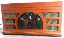 Crosley CR-66 5-IN-1 Turntable With AM/FM CD Cassette Player