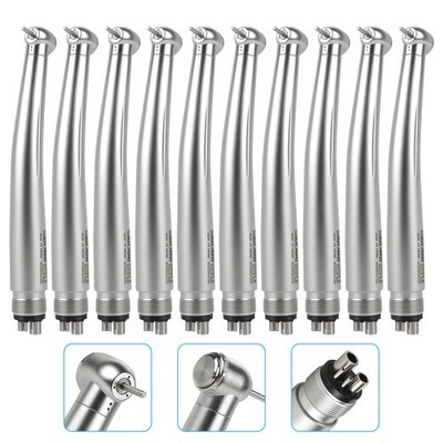 SANDENT NSK Style Dental High Speed Handpiece Air-driven Turbine 4Hole 1-10 Pcs