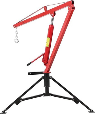 #ad #ad 1000LBS Hydraulic Pickup Truck Crane 360° Hoist Lift 2quot; Hitch Receiver Lifter $189.99