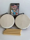 Taiko Drum Master Bundle (PS2) Game 2 Drums Sticks Game Case 2 player bundle